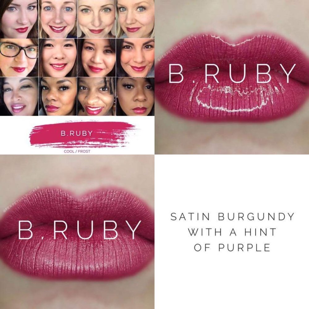 B Ruby LipSense NWT